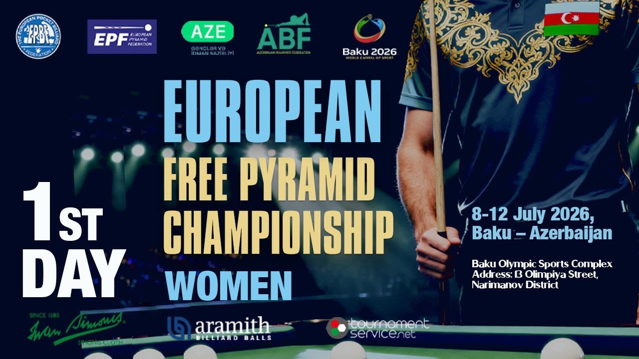 Ļ. Parižere - A. Malinovs'ka | R1 | EPF - EUROPEAN FREE PYRAMID CHAMPIONSHIP - WOMEN | Table 12