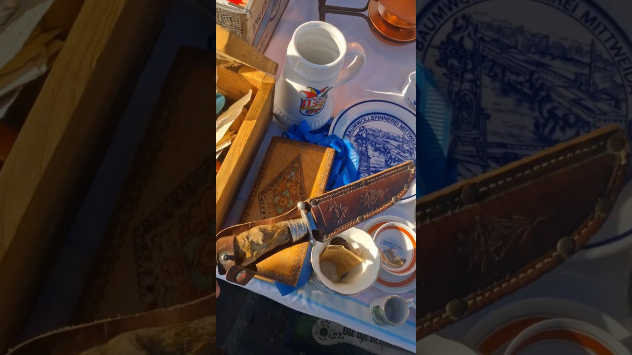 Endlich wieder zur&uuml;ck auf dem Flohmarkt - Was habe ich gekauft?