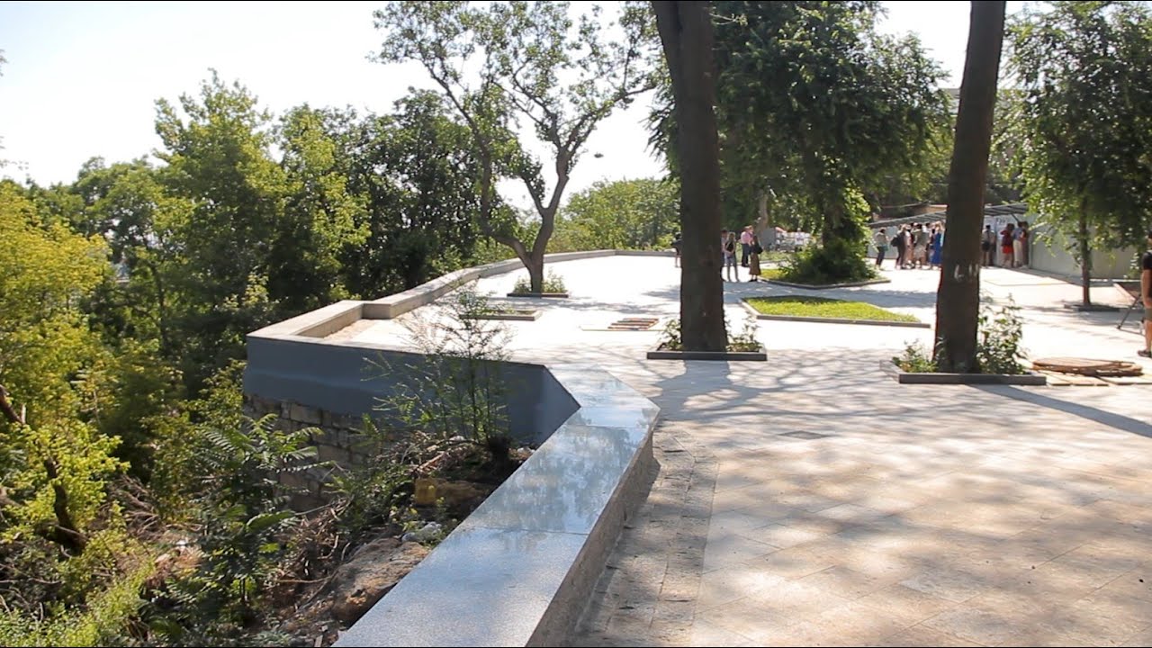 В Одессе продолжается реконструкция бульвара Жванецкого