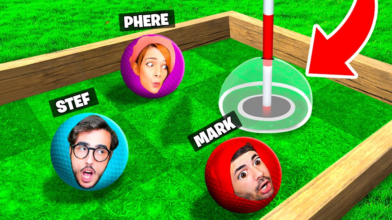 SFIDO I MIEI AMICI AL GIOCO IMPOSSIBILE DI GOLF! - Golf Gang