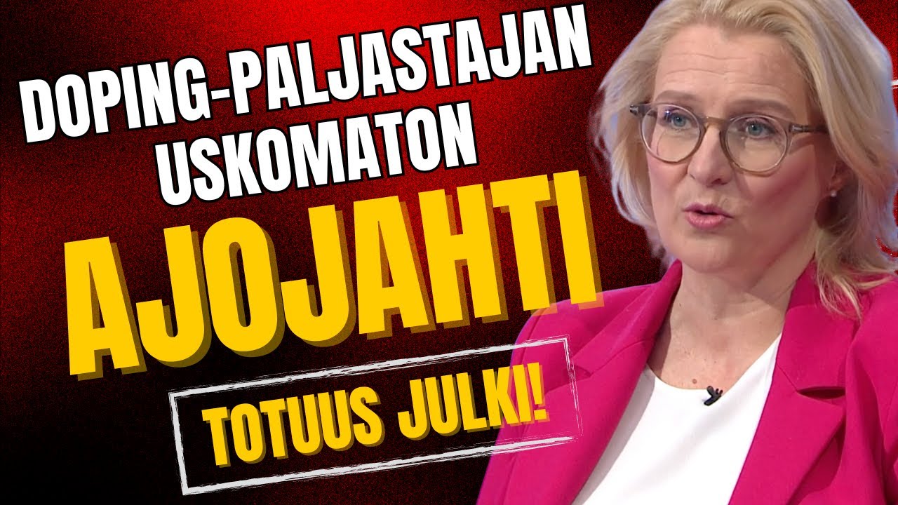 Totuus julki! Doping-paljastajan uskomaton ajojahti | Toimittaja Johanna Aatsalo
