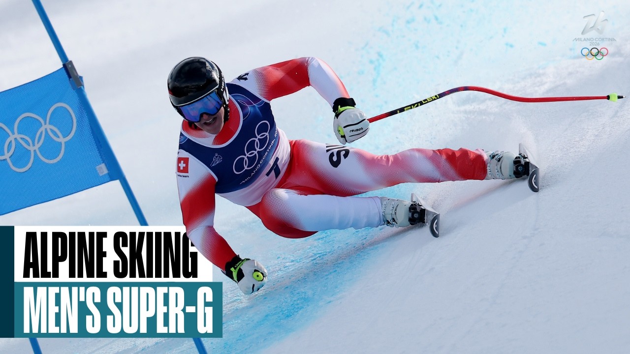 Re-𝙇𝙄𝙑𝙀 Winter Olympics! Men's Super-G - Alpine Skiing | #MilanoCortina2026