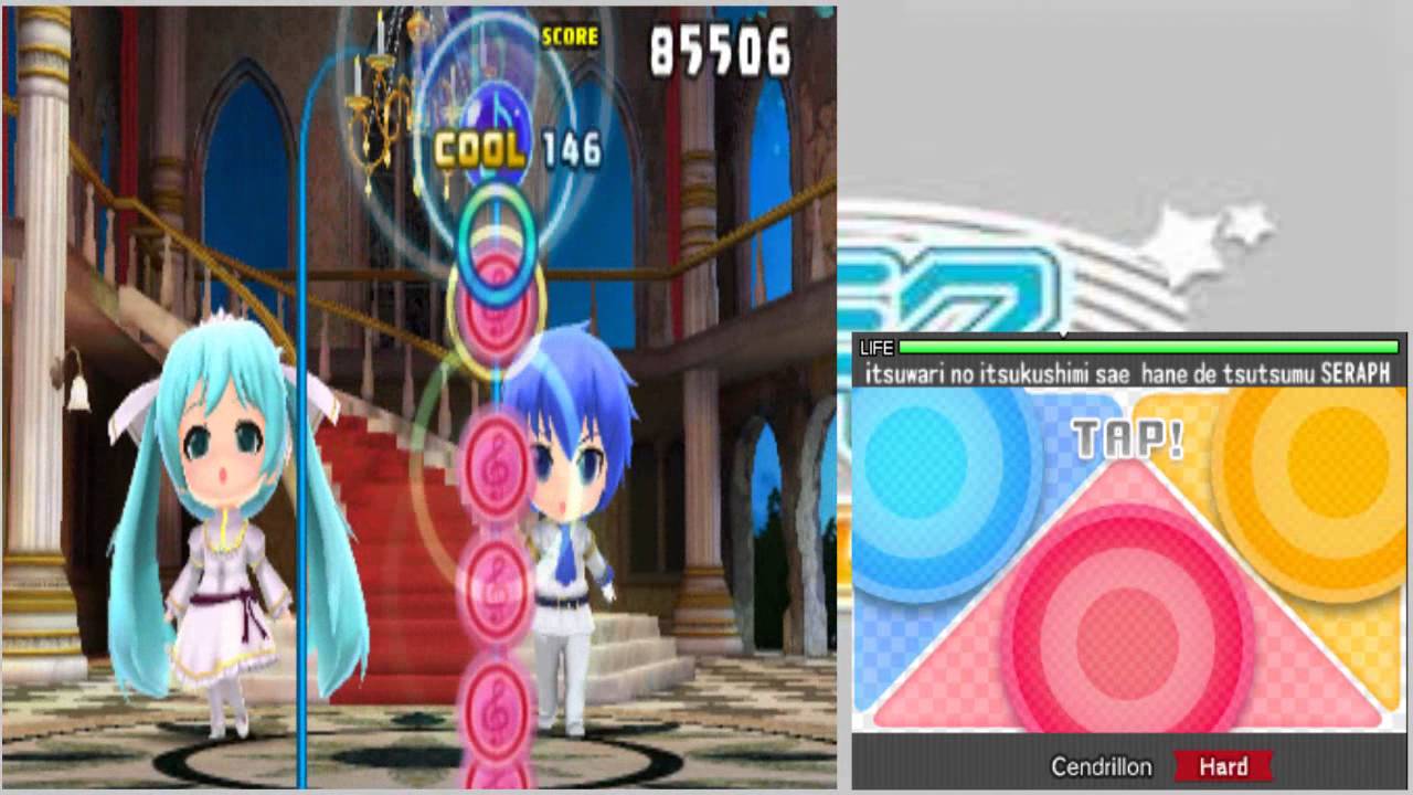 3DS - Hatsune Miku: Project Mirai DX (Perfect Run, Hard) Cendrillon