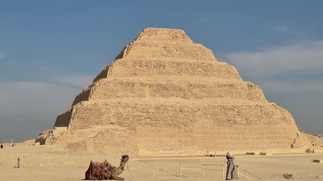 Amazing history of Great Step Pyramids in Cairo Egypt!