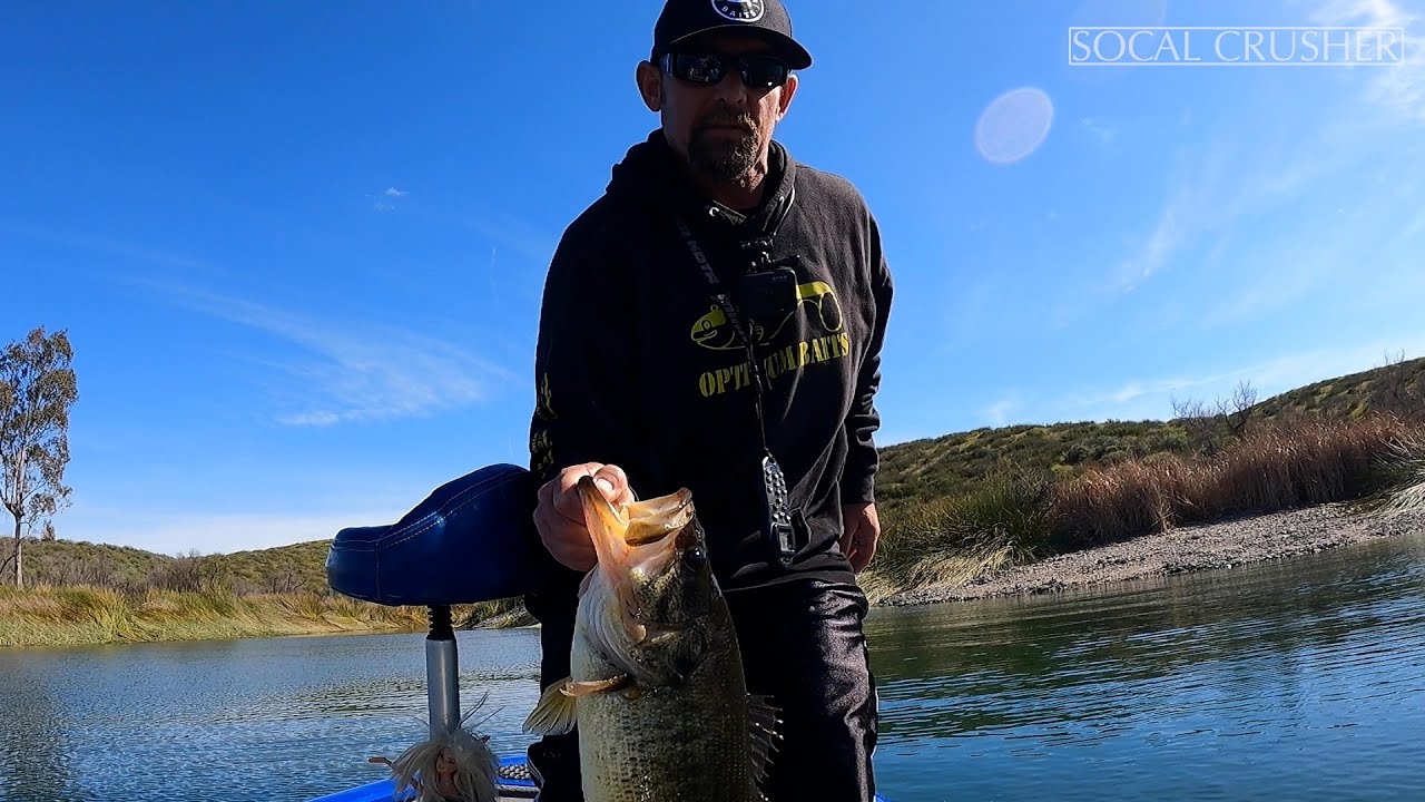 【Crush #23】Spring Bass Fishing In Tough Conditions -Skinner Reservoir/Riverside-