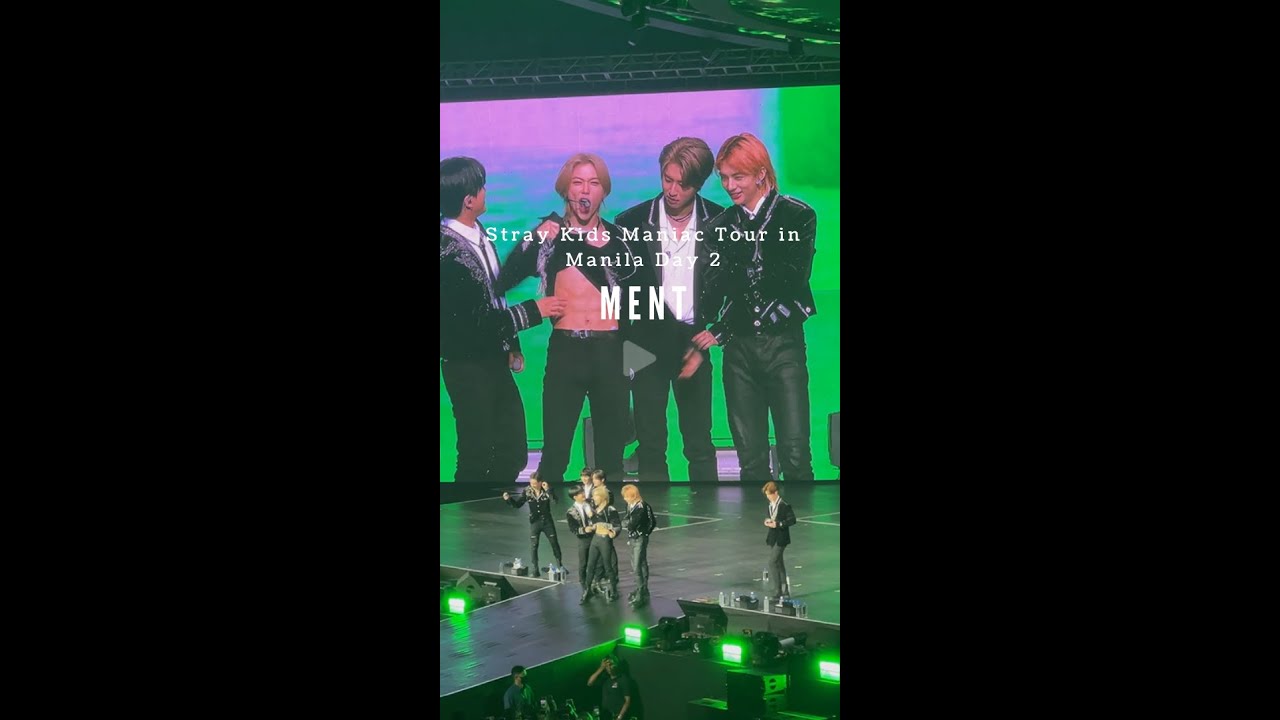 Ment: Waiting For Us vs. Muddy Water scream!! (Stray Kids Maniac Tour in Manila Day 2)