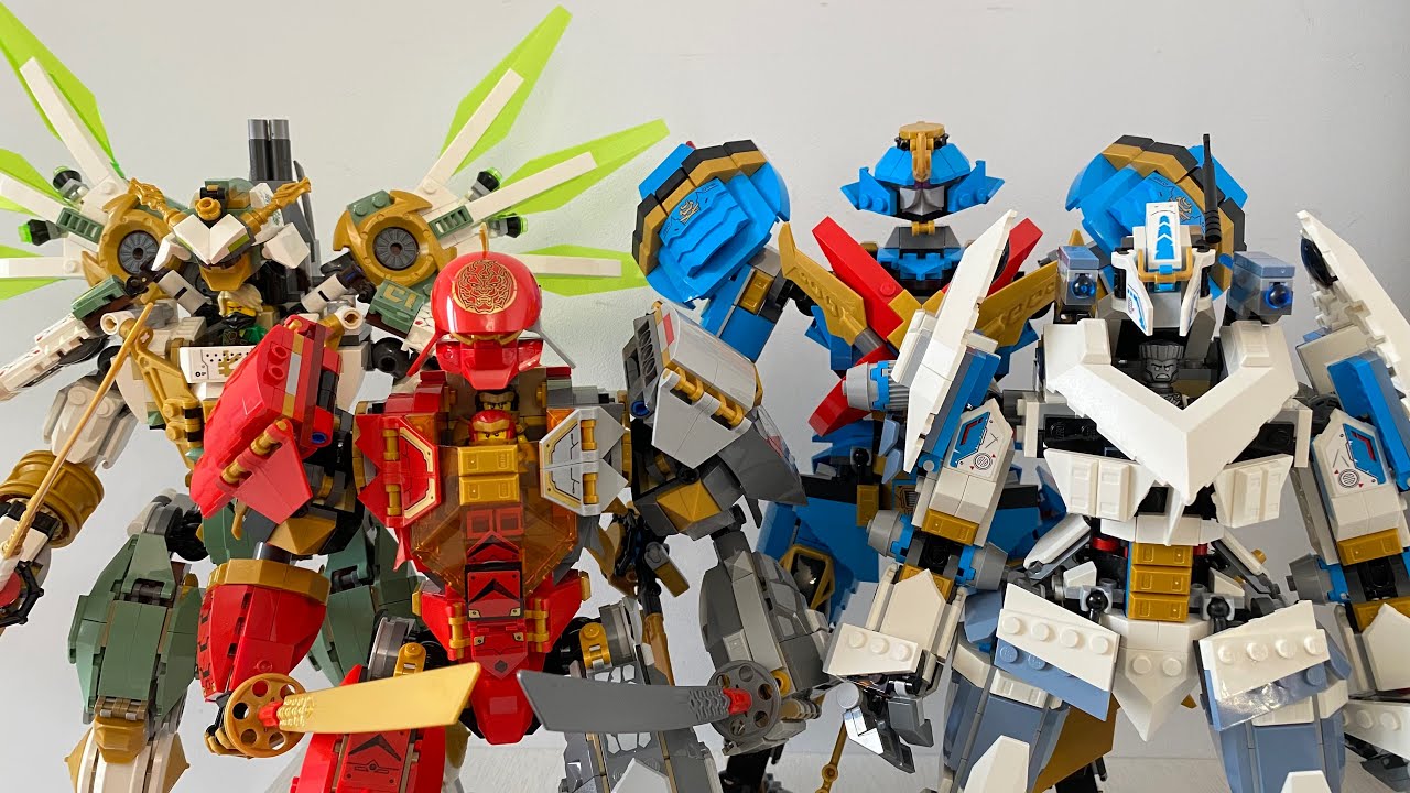 ТИТАНЫ ЛЕГО НИНДЗЯГО | РАЗБОР | СРАВНЕНИЕ | МНЕНИЕ | LEGO NINJAGO TITANS 70676, 71720, 71738, 71775