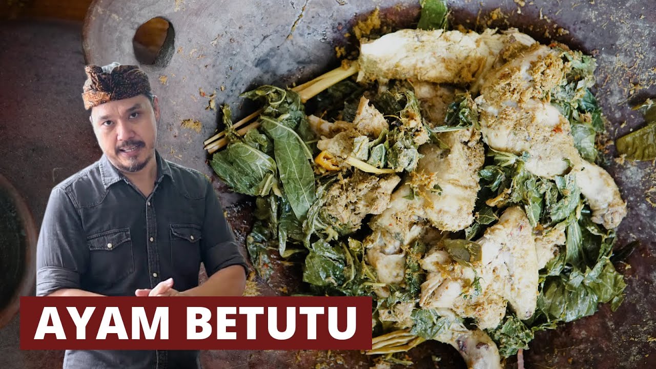 AYAM BETUTU BALI, MASAK PAKAI KAYU KOPI BIKIN AROMANYA ENGGAK KEBAYANG ENAKNYA!