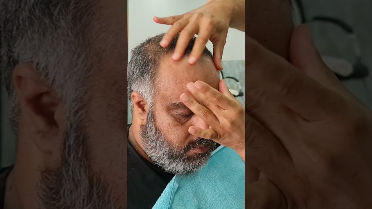 ASMR $2 Turkish barber head massage - Complete relaxation