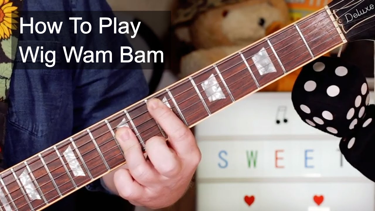 'Wig Wam Bam' The Sweet Guitar Lesson