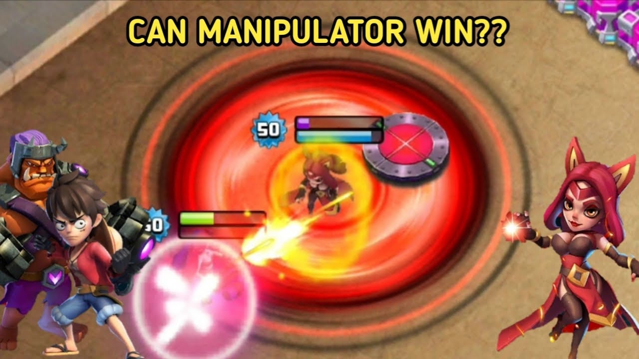 MANIPULATOR VS OTHER HERO | CLASH OF ZOMBIES