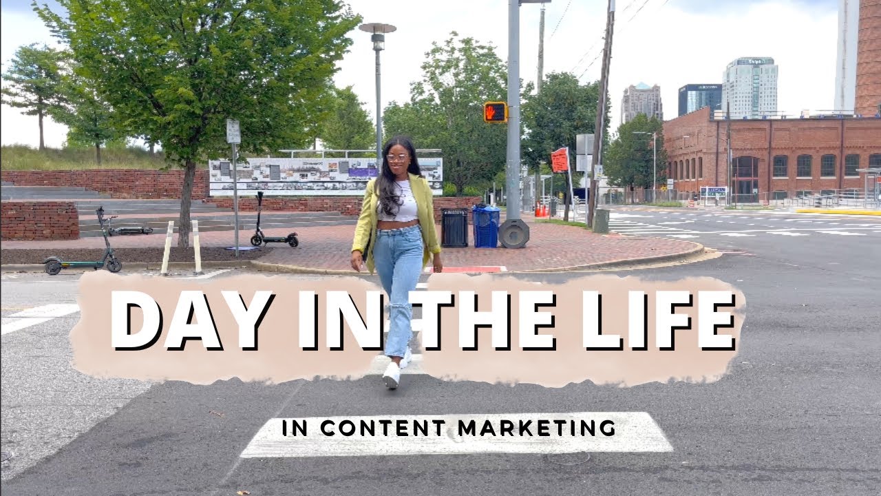 DAY IN THE LIFE VLOG IN CONTENT MARKETING | Working from home, content strategy, grad school work