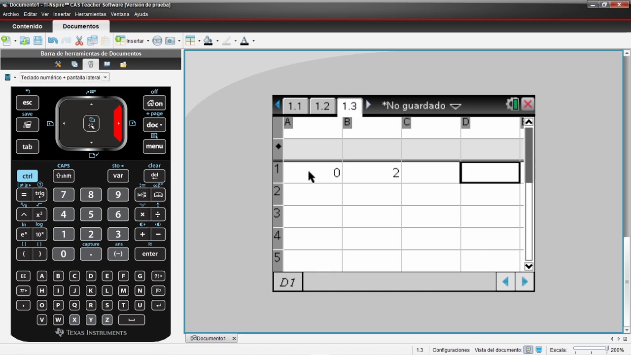 Método de Euler y Euler mod  con TI nspire CAS