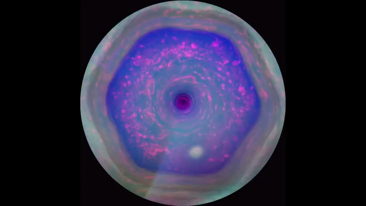 Hexagone de Saturne