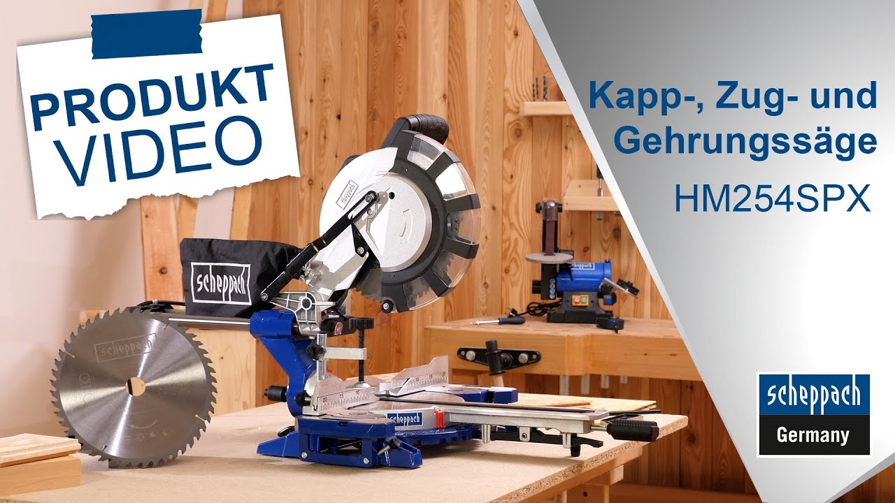 Kapp-, Zug- und Gehrungss&auml;ge - HM254SPX
