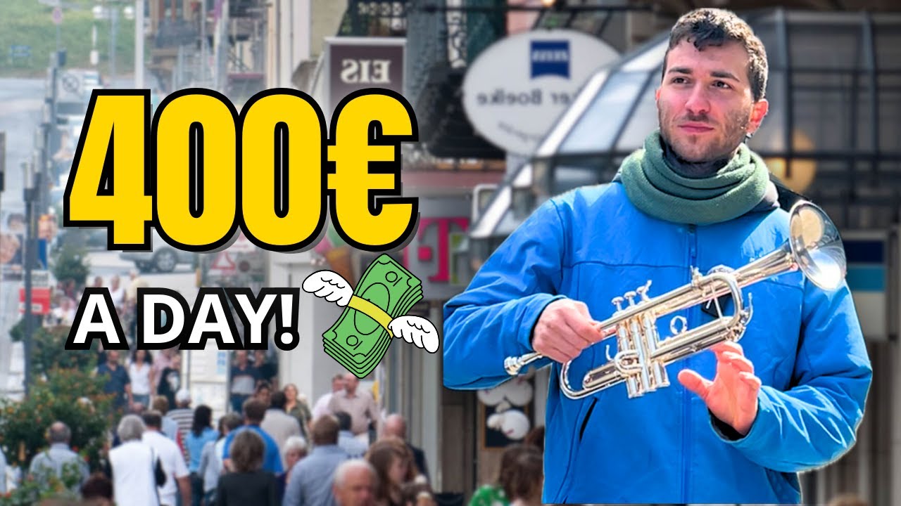 How much can I REALLY EARN in ONE DAY busking?