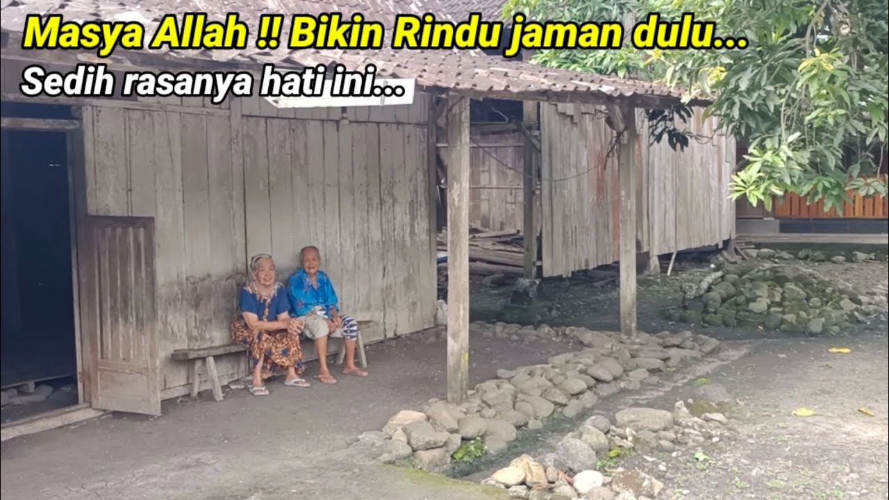 Terharu ! Suasana desa ini masih seperti hidup di tahun 80an, tentram damai bikin kangen jaman dulu