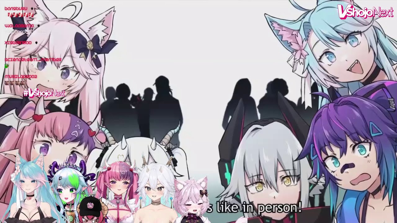Vshojo Reacts To new Members [Full]