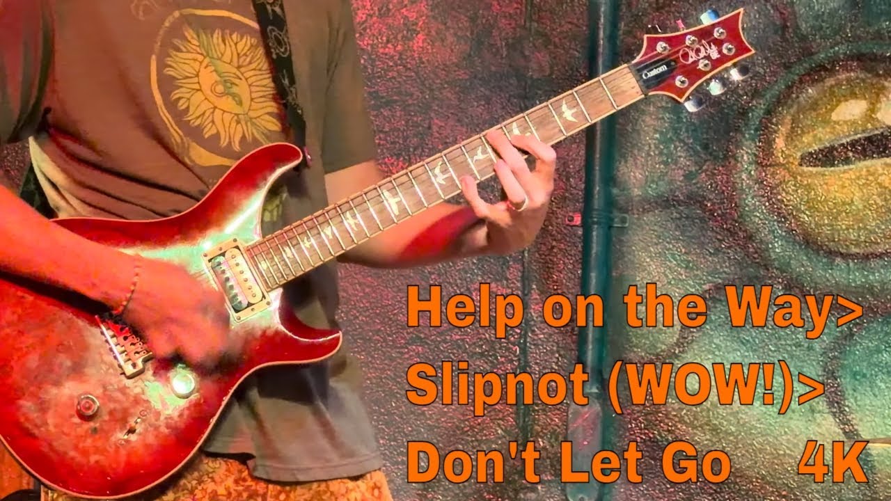 2025 12 14 Steven Kortie w/Grateful Walker Band (Trio) -playing Help On the Way/Slipnot/Don't Let Go