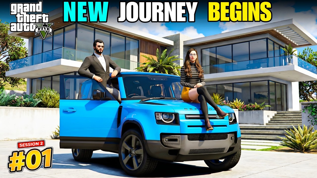 Michael's New journey begins in GTA 5! 🔥 #01 