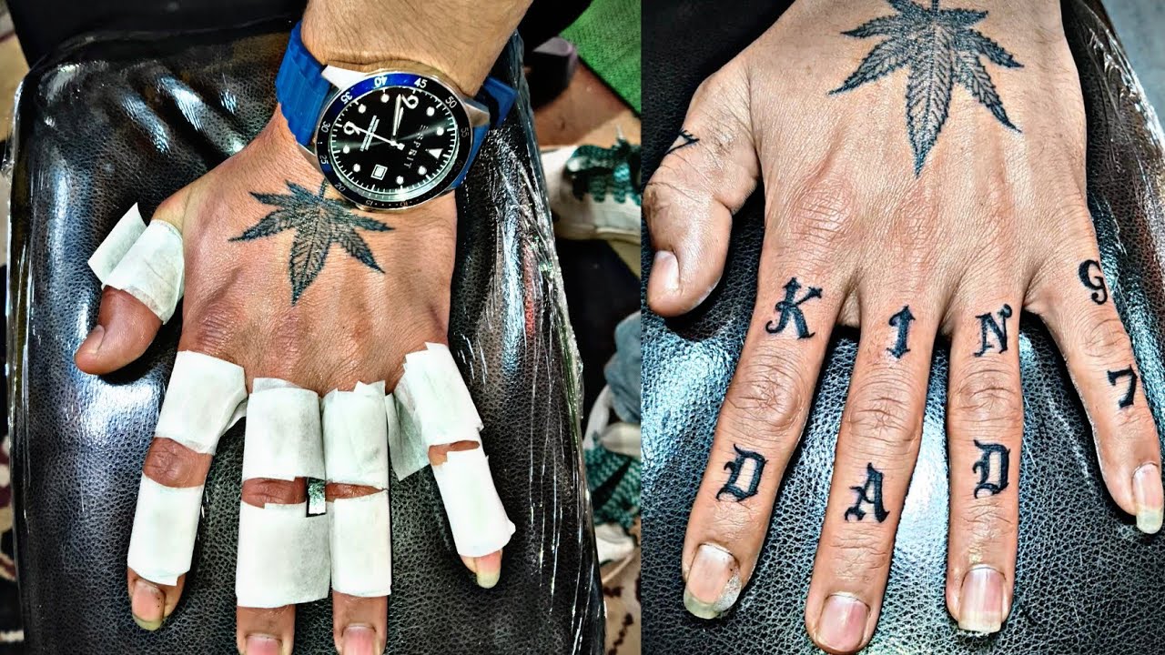 I Tried DIY Finger Tattoos #diy #fingertattoos #tattoo