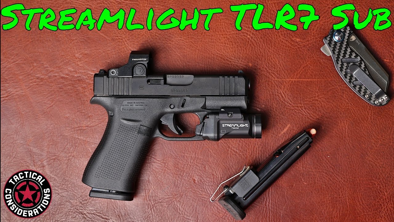 Streamlight TLR7 Sub Лучший компактный пистолетный фонарь