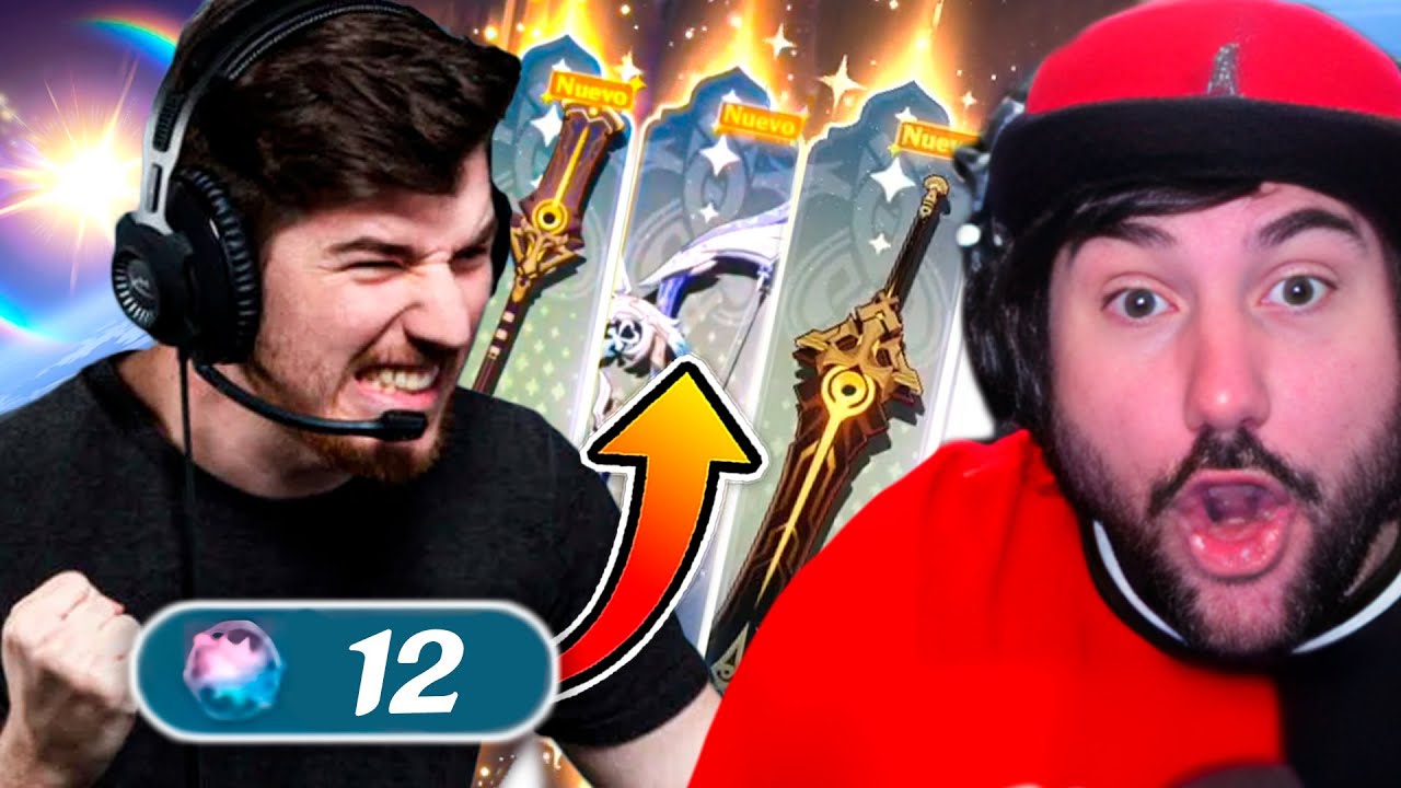 ¡EN TAN SOLO 12 TIRADAS LO GANÓ TODO! 😱 Genshin Impact
