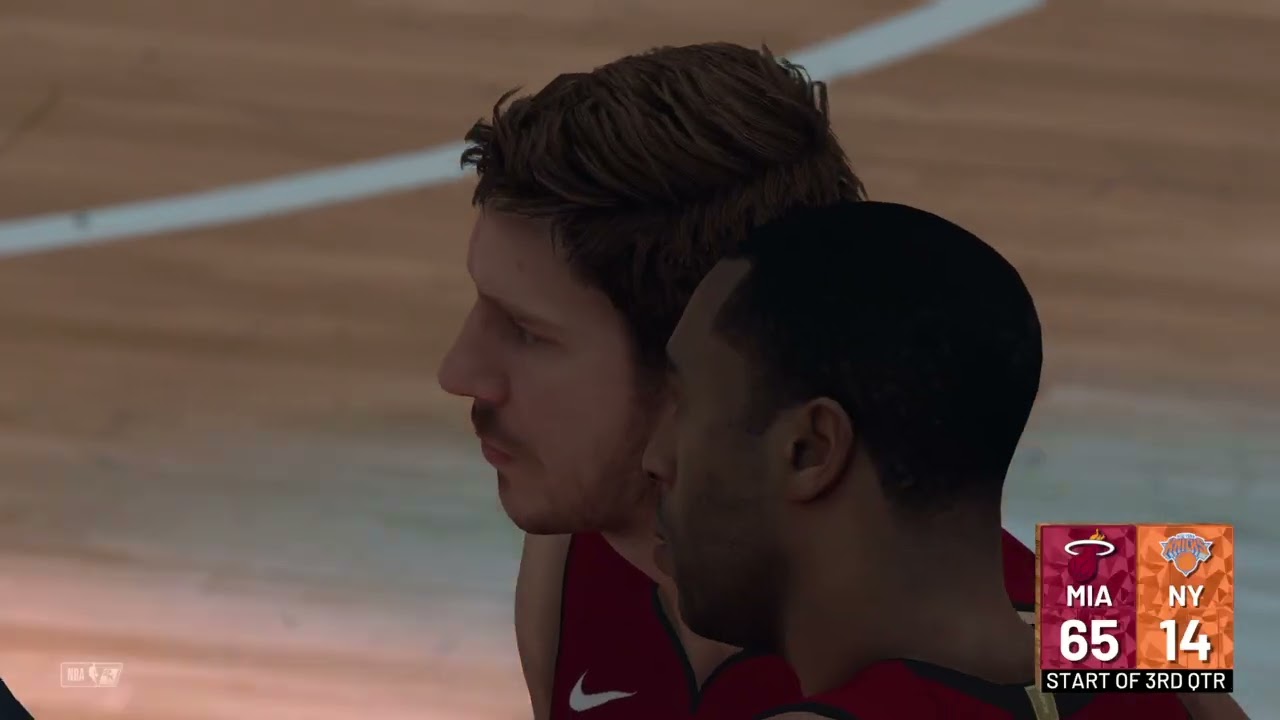 NBA 2K19 Season Mode Game 76 Miami Heat vs New York Knicks Part 2