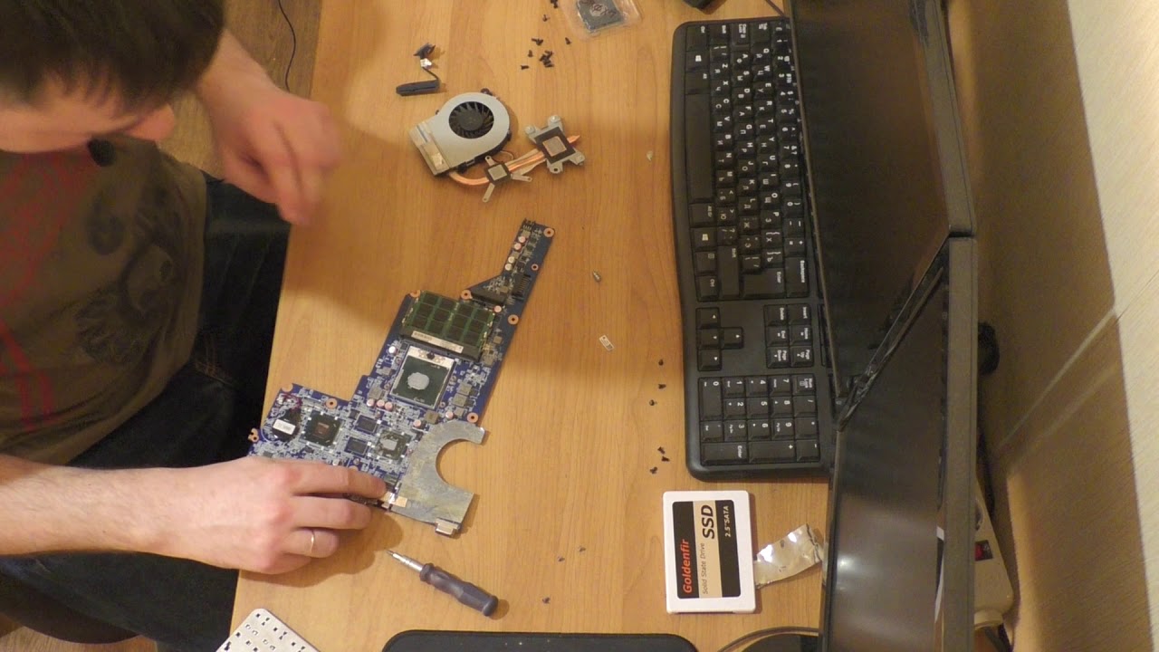 HP Pavilion G7. Часть 2 - проц и ssd [vlog]