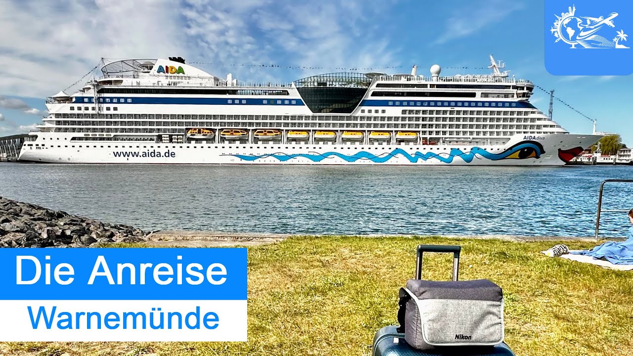 AIDAdiva |Meine individuelle Anreise nach Warnemünde mit der Deutschen Bahn| Jannik´s Reisewelt