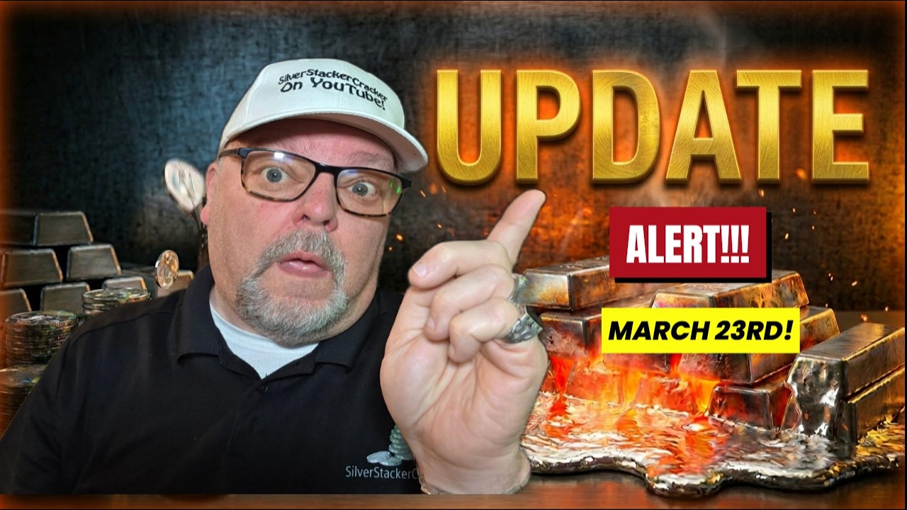 🔥 MELTDOWN or BREAKOUT?! Silver & Gold Update March 23rd