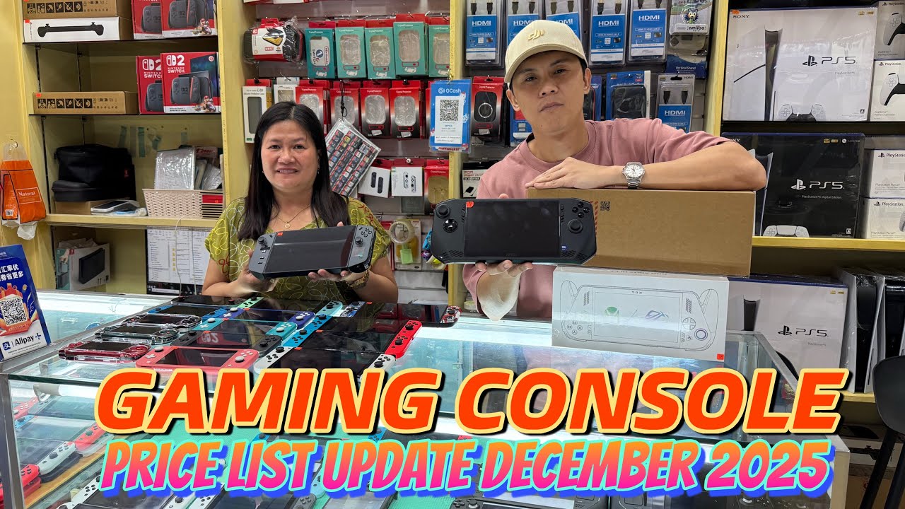 GAMING CONSOLE Price List Update December 2025