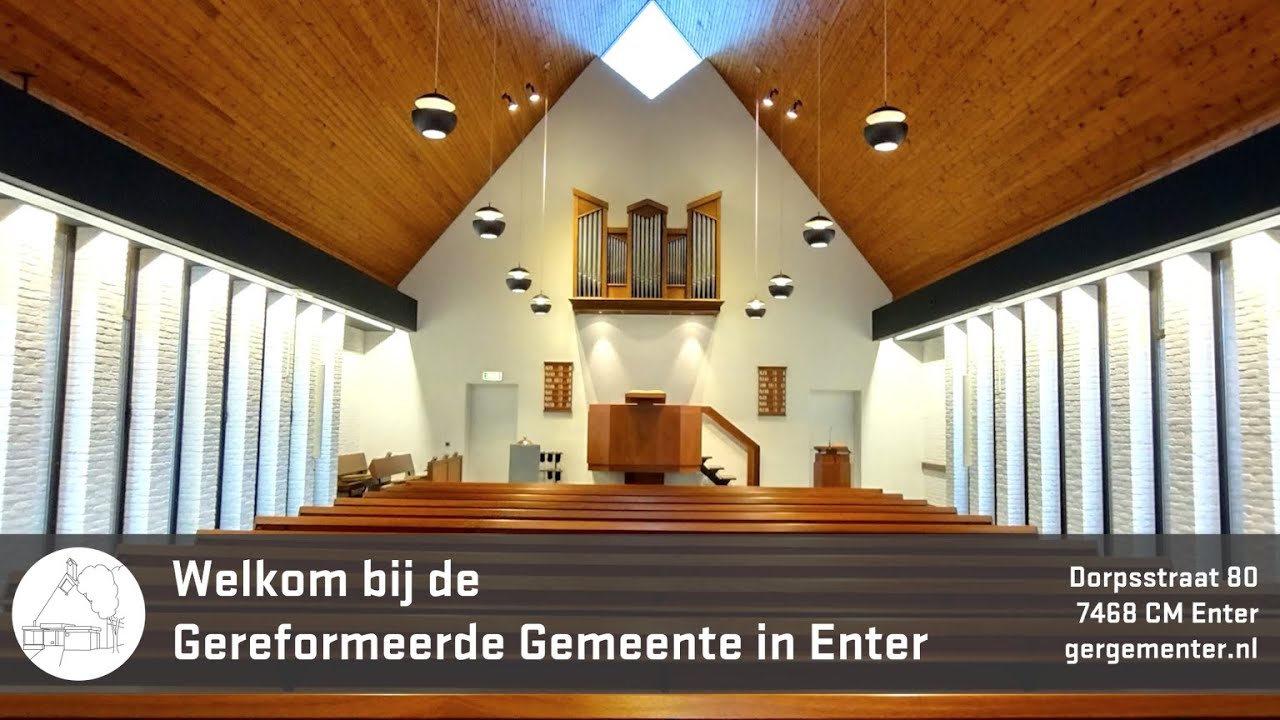 Gereformeerde Gemeente Enter | Ds. S.W. Janse | Psalm 51 | Nabetrachting Heilig Avondmaal
