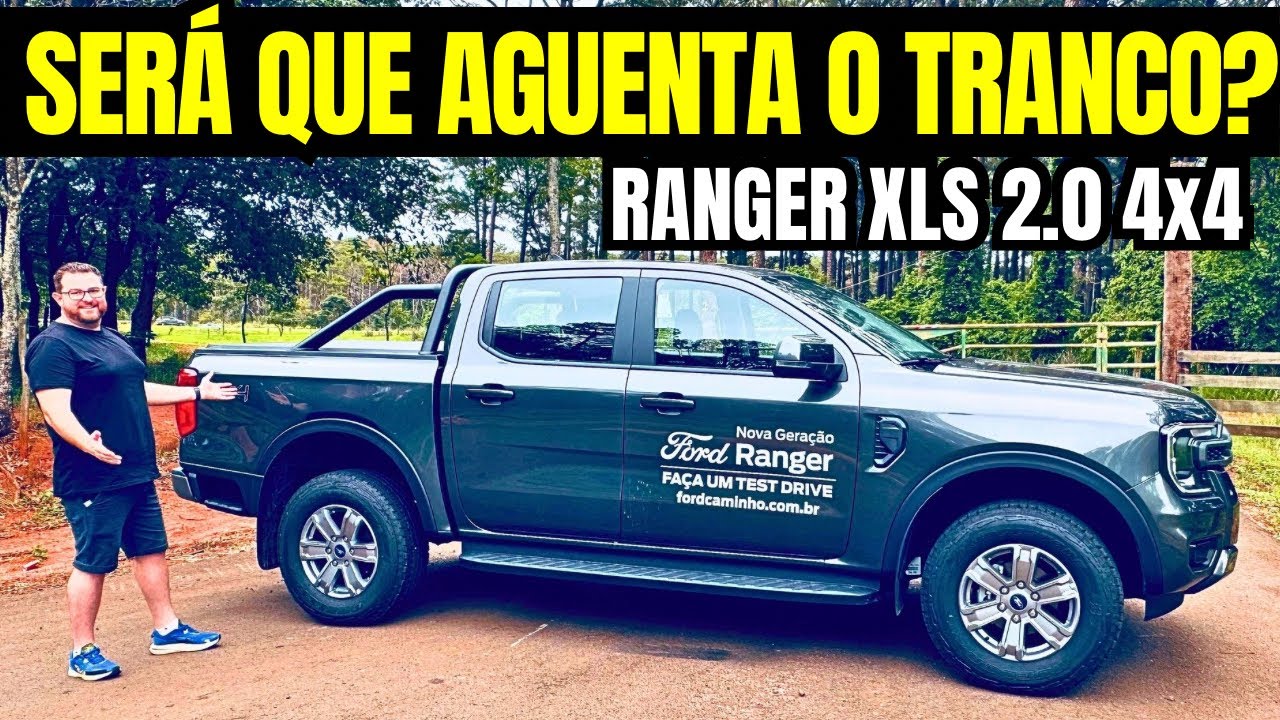 Ford Ranger XLS 2.0 Diesel 2025 - Econômica, Mas Será Que É Potente? Veja em Detalhes!