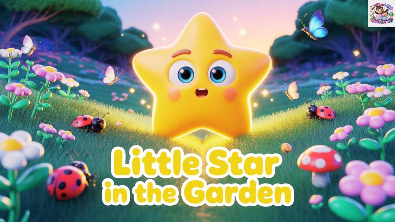 The Little Star Who Fell Into a Garden ⭐🌸 | A Gentle Bedtime Story for Kids
