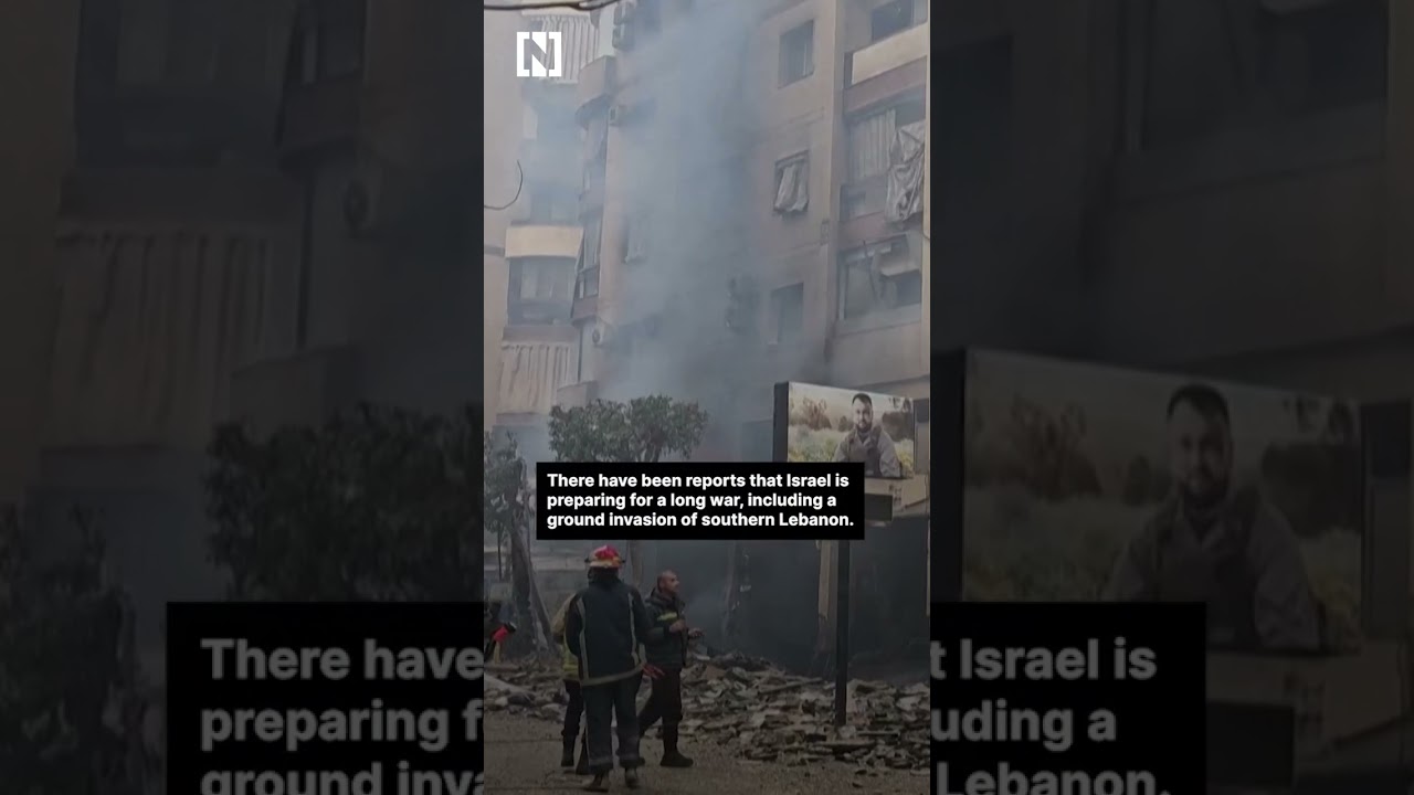Israeli strikes devastate southern Beirut as war escalates