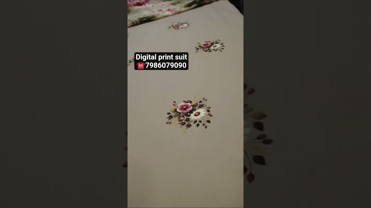 Digital print suit Ready on order 😍✌️ Dm for more details #digitalprinting #pashminasuits #silk #new