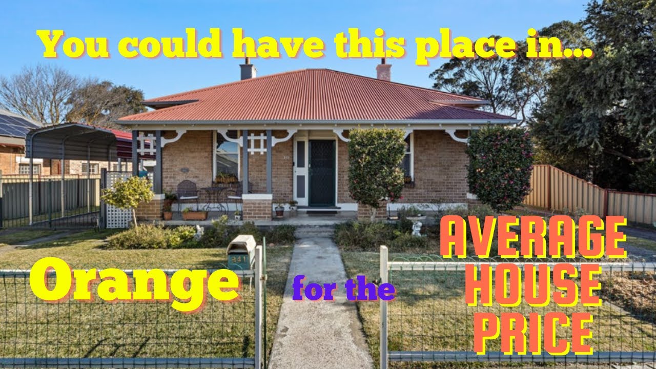 Average House Price Australia - Orange Pt3