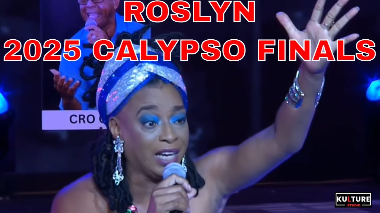 Roslyn Sing It in Calypso - 2025 Calypso Monarch Finals - Dimanche Gras show 2025 Trinidad Carnival