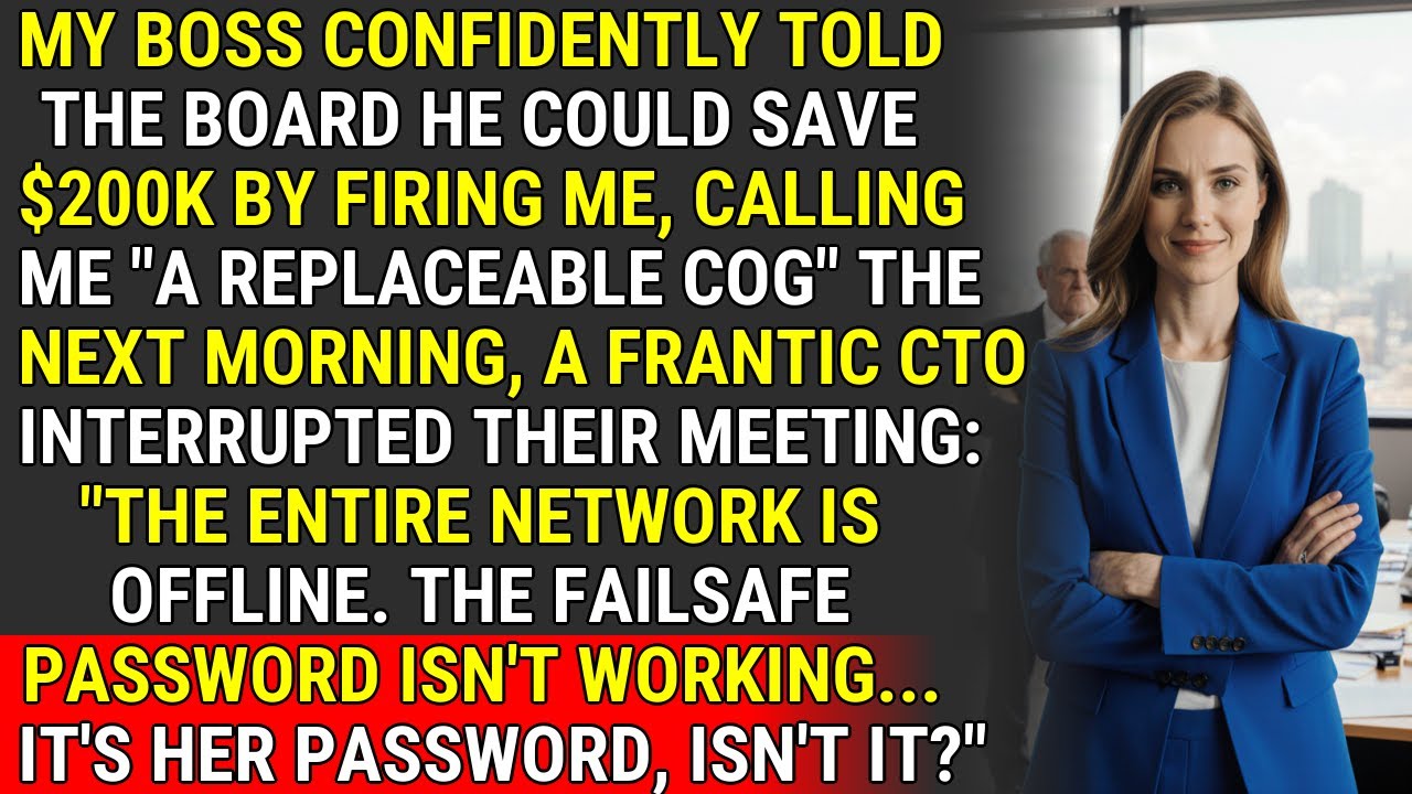 They Called Me a 'Replaceable Cog'—So I Held Their Entire Network Hostage ♟️ | #CorporateCheckmate