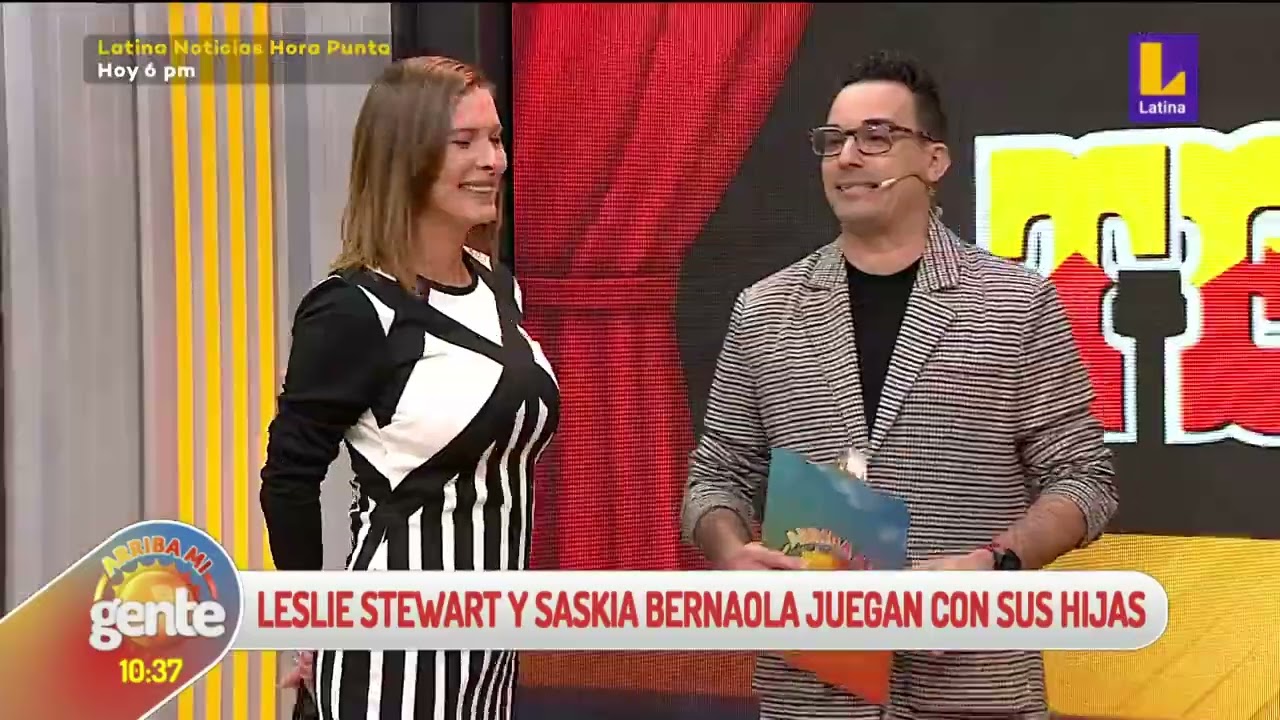 📹Arriba Mi Gente| Madres famosas se divierten junto a sus hijas en el juego llamado 'Teatrín'