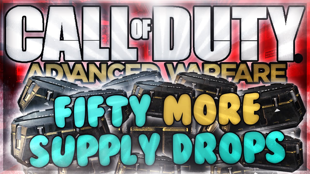 50 MORE SUPPLY DROPS #2! Advanced Warfare Supply Drop Opening Montage with Commentary / Reactions