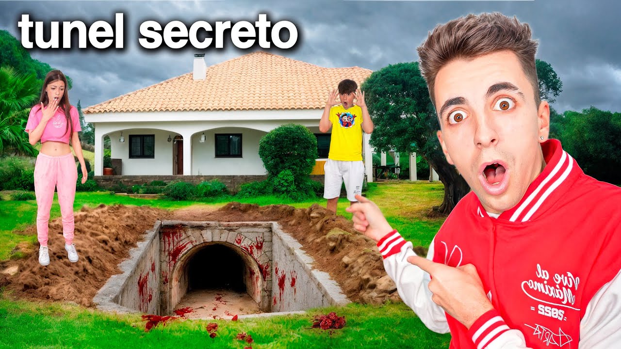 ENCONTRÉ UN TUNEL DEBAJO DE MI CASA…*encontramos esto!*