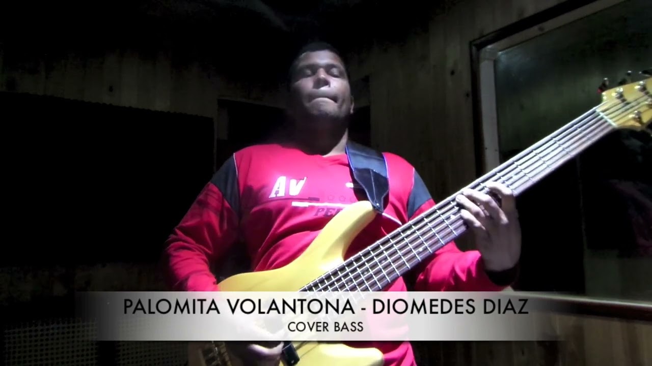 Palomita Volantona  Diomedes Díaz - Cover Bass.