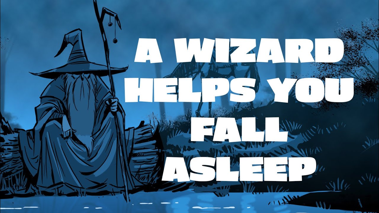 A wizard guides you on your sleep quest