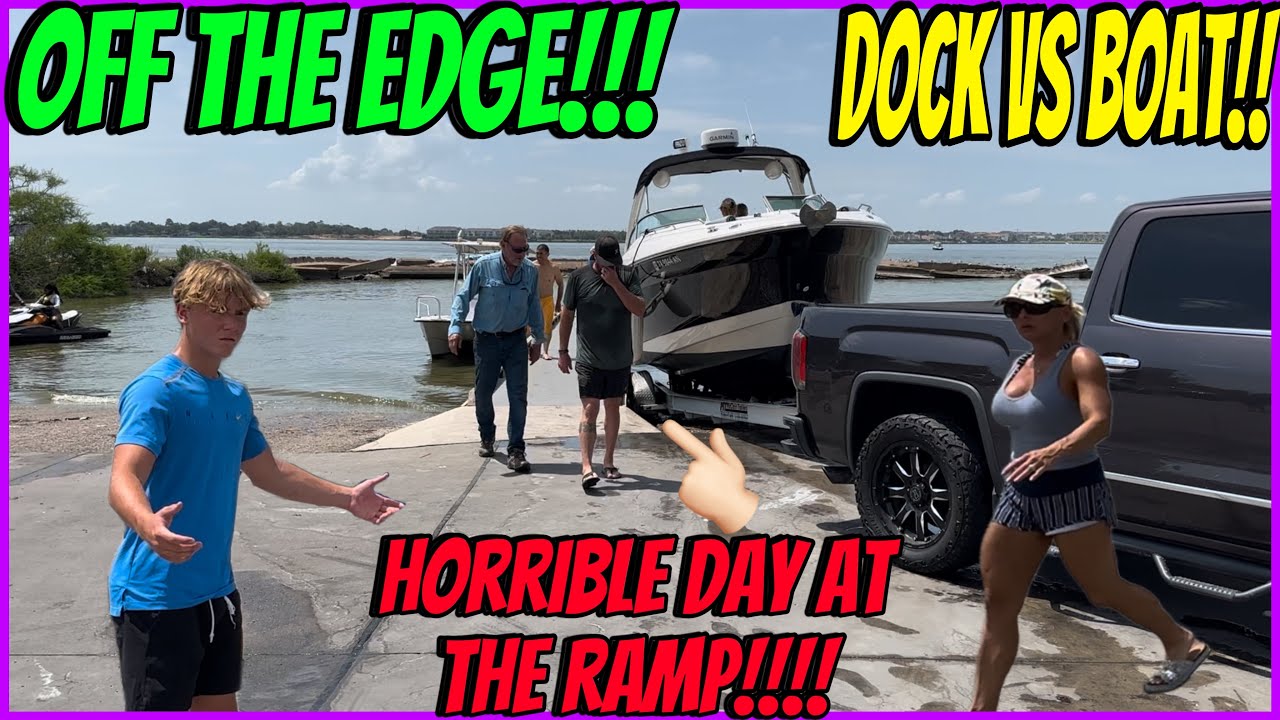Captain Goes Off The Ramp! Great Day Turned Horrible!!