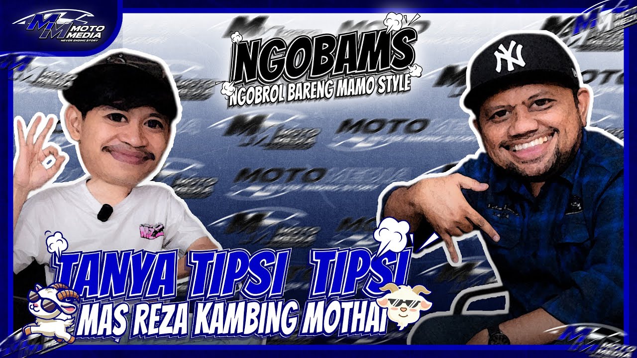 NGOBAMS - Brng Mas Reza Kambing Mothai Ngulik Cerita & Pengalaman Builder Mtr Bareng Kambing Mothai!