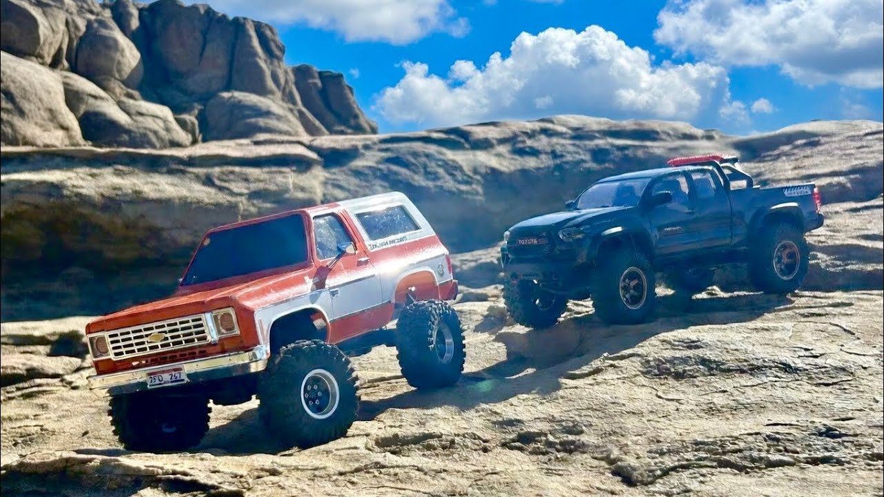 2026.03.07 - FMS FCX24 (Chevy K5 + Toyota Tacoma) Trail Day