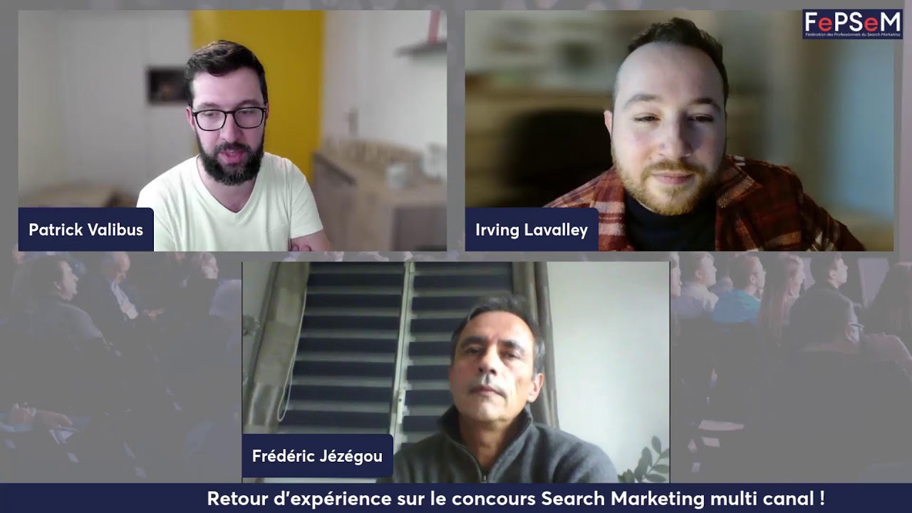 Webinar d'Irving Lavalley & Frédéric Jézégou vainqueurs du concours 