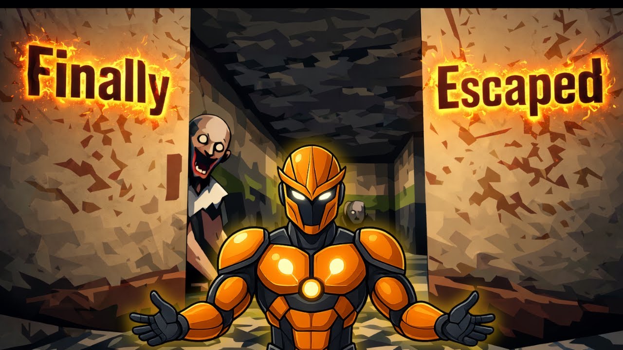 Granny se paheli baar escape🏃‍♂️!! | Granny Chp 1